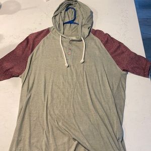 Men’s Short Sleeve Hoodie